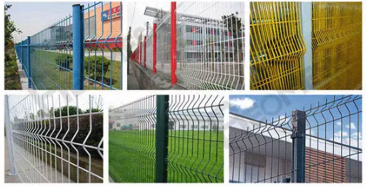 PVC Coated Fence Common Style application